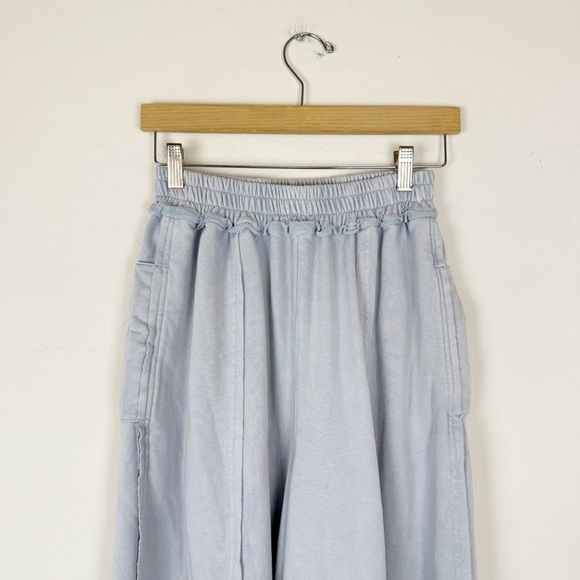 OLI & HALI Baby Blue Star Patchwork Wide Leg Ankle Pants - Picture 8 of 16